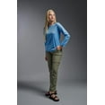 thumbnail image 4 of Expert Brand USA-Made Women's Oxymesh™ Athletic Long Sleeve Shirt, Carolina Blue, 3XL, 4 of 6