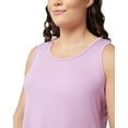 thumbnail image 3 of 5 Pack 32 Degrees Women's Cool Relaxed Sleep Tank Top - Violet Tulle - X-Small, 3 of 4