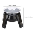 thumbnail image 1 of Solar Jewelry Display Stand 360 Degrees Rotating Turntable Watch Display Stand with 4 LED Lights for Jewelry Mobile Phone Display, 1 of 8