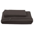 thumbnail image 2 of Linen Market 3 Piece Duvet Cover Set, King, Chocolate, 2 of 3