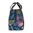 thumbnail image 2 of Lsque Undersea Animals Pattern Lunch Bag Women/Men Insulated Lunch Box,Small Leakproof Cooler Food Lunch Containers Reusable High Capacity Lunch Tote Bags, 2 of 6