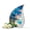 Beach-3, variant on VALERASH Beach Memorial Urns for Adult Male Ashes Set of 1 Large & 4 Keepsake - Blue Teardrop Cremation Urn for Mom & Dad Fireflies Urn - 10 & 3 Inch