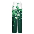 thumbnail image 3 of Pantalones de pijama largos de poliéster para hombre, informales, con estampado a cuadros, holgados y deportivos., 3 of 4