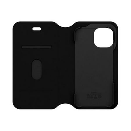 OtterBox - Strada Via Case for Apple iPhone 13 - Black Night