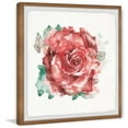 thumbnail image 2 of Parvez Taj Red Rose Smudge Framed Wall Art, 2 of 6