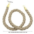 thumbnail image 2 of HOMEMAXS 2pcs Guardrail Lanyard Queue Rope With Hooks Rope Safety Barriers Queue Controlling Rope Stanchion Rope Crowd Queue Rope, 2 of 7