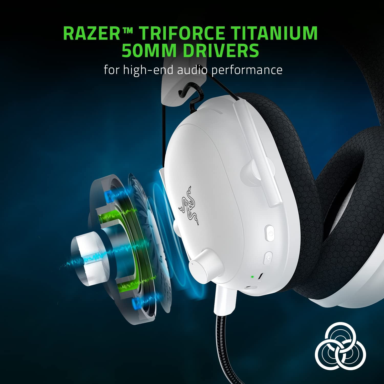 Razer BlackShark V2 Pro Wireless Gaming Headset: THX 7.1 Spatial Surround  Sound - 50mm Drivers - Detachable Mic - for PC, PS5, PS4, Switch, Xbox One,  