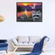 thumbnail image 3 of Cuadros Decorativos Kits de pintura de diamantes 5D DIY, arte de pared de taladro redondo completo de mapache (X602) DQrwqpou Nuevos Originales, 3 of 9