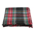 thumbnail image 3 of Premium Winter Large Knit Plaid Checked Square Blanket Scarf Shawl Wrap, 3 of 4