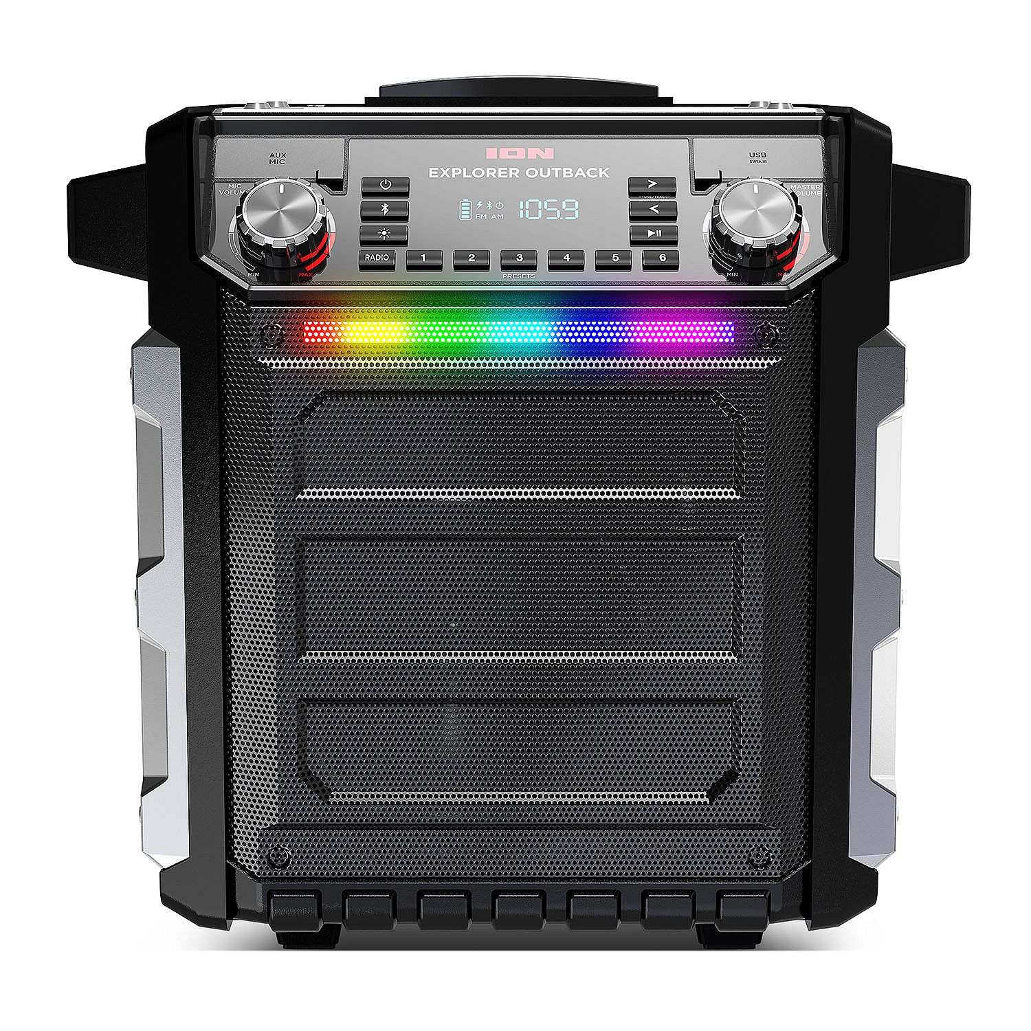 Ion Explorer Outback Portable Rechargeable Bluetooth Wireless 100Watt