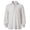White, variant on WIZUTIZ Men's Casual Henley Solid Color Lace-Up Belted Stand Collar Long Sleeve Pullover Polyester Spandex Stretch for All-Season Outdoor Daily Wear Mens Fashion