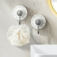 thumbnail image 4 of Suction Cup Hooks for Shower Waterproof Hooks for Hanging Heavy Duty Wall Hooks Towel Hooks for Bathrooms Non Perforated Rotating Suction Cup Hook for Shower Caddy,Robe & Towel, 4 of 7