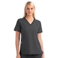 thumbnail image 1 of Matrix Impulse Haut de Blouse Médicale pour Femmes à Col en V Contrasté (Livraison Gratuite), 1 of 1