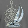 thumbnail image 3 of CafePress - Sailing Boat T Shirt - Mens Comfort Colors Shirt, 3 of 5