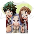 thumbnail image 2 of 2021 My Hero Academia Temporada 5 Camisetas Niños 3d Verano Ropa Niñas Boku No Anime, 2 of 4