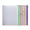 A5 8pcs, variant on OIUR 8 Pcs A4 A5 B6 A8 Binder Pockets, 6/11 Hole Clear Plastic Zipper Pouch Document Organizer, Loose Leaf File Folder Insert for Business Office Supplies