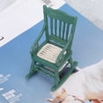 thumbnail image 1 of Simulation Chaise Jouet, Fabrication Exquise Pièce de Maison de Poupée Légère, pour les Enfants Vert Noirâtre, 1 of 8