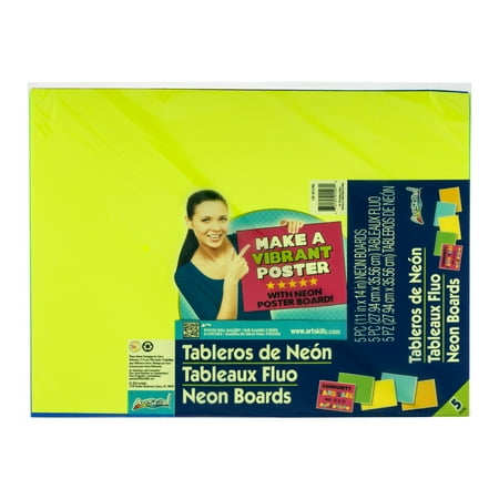 ArtSkills Neon Boards - 5 CT5.0 CT