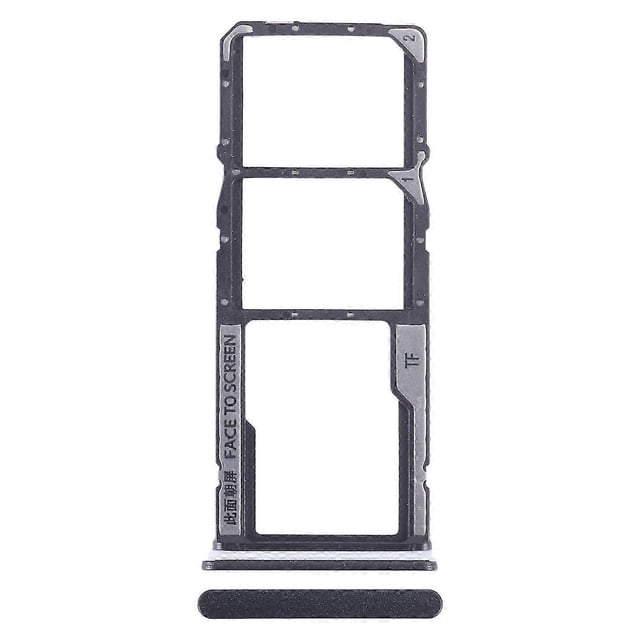 New For Xiaomi Redmi Note 12 4G SIM Card Tray + SIM Card Tray + Micro SD Card Tray