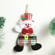 thumbnail image 4 of Xihbxyly Adorno Colgante para Árbol de Navidad, Adorno con Escena Festiva, Diseño de Tela Roja y Verde, Fácil de Colgar con Cuerda, para Uso Interior y Exterior, Decoración Navideña para Hogares y Of, 4 of 6