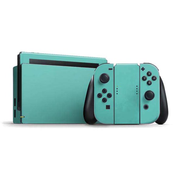 Skinit Turquoise Nintendo Switch Bundle Skin