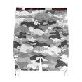 thumbnail image 4 of WTOBBY Men's Summer Work Shorts in Camouflage Pattern, Loose and Casual, Large Size Featuring Multi-Pocket Design, 5-Inch Length Shorts Without Belt, Durable and Stylish,Light Gray XL, 4 of 5
