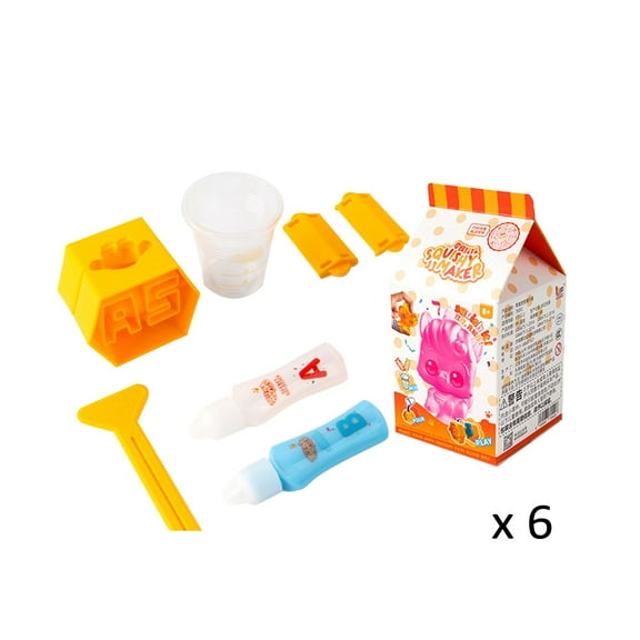 6pc DIY Animal Kit, Mystery Box With 6 Surprise Characters Inside, Arts And Crafts, Toys For Kids Ages