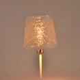 thumbnail image 6 of Pack of 3 Elegant Bells Clip on Lamp Shades Lamp Shell Lighting Cover Fabric Texture for Chandeliers and Wall Sconces, 6 of 11