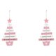 thumbnail image 1 of Injueey Adornos decorativos de letras navideñas, colgantes de árbol de Navidad, colgantes de para colgar en la pared, guarnición de Type2 NO2, 1 of 6