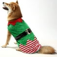 thumbnail image 7 of Dog Vest Clothes Christmas Costume for Small to Large Dogs (Red + Green) Clothes Red and Green Apparel, 7 of 7