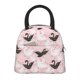 thumbnail image 1 of Disketp Swan And Flowers2 Bolsa Térmica para Almuerzo, Lonchera con Abertura Amplia y Gran Capacidad, Organizador Reutilizable para Mujeres, Hombres y Adultos, 1 of 6