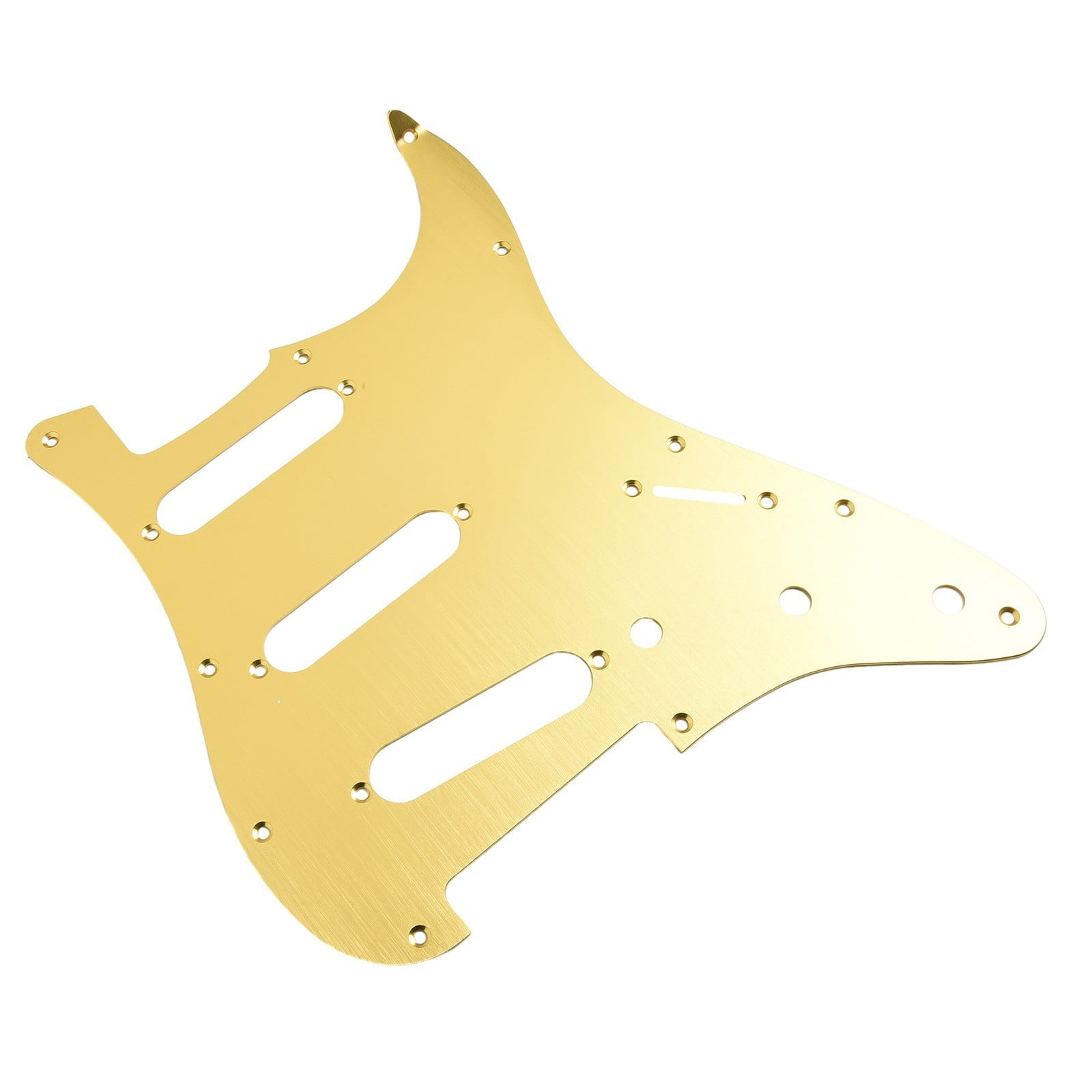 11 Hole SSS Metal Guitar Pickguard Scratch Plate for ST Electric Guitars, Guitar Accessories