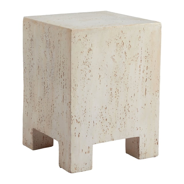 Mesa Lateral Kitara Beige - Kessa Muebles