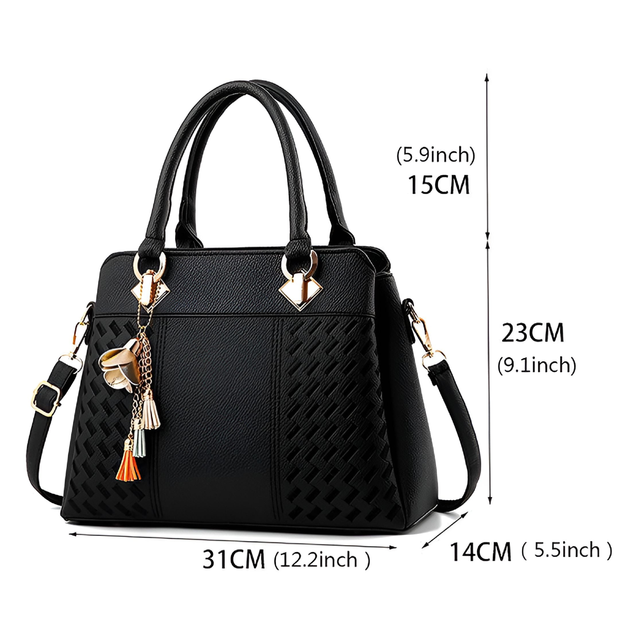 GASTROPOD Women's Top-handle Cross Body Handbag Roomy Fashion Ladies Purse Satchel Shoulder Bags Tote Leather Bag