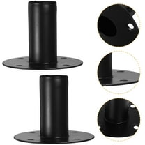 LEORX Metal Speaker Bracket Black 2Set 10.7X10.7X3.1In