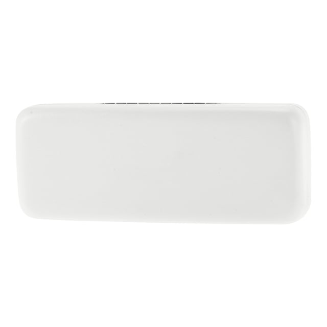 Estuche para Gafas de Bisagra Cuadrada Unique Bargains Almacenamiento de Gafas 6.5"x2.56"x1.46" Blanco