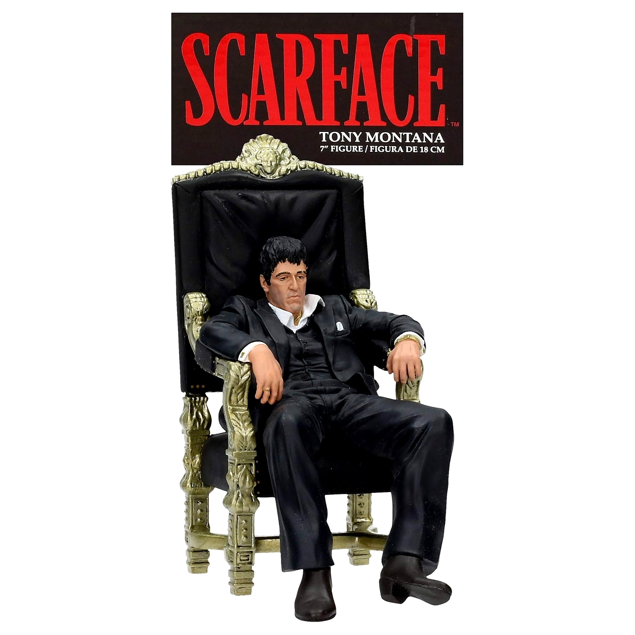 Scarface Tony Montana Sitting Up Figure 18 cm