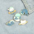 thumbnail image 4 of Bonitos broches de esmalte, animales de dibujos animados, varios diseños novedosos, broches para mochilas, insignias, sombreros, bolsos, alfileres de solapa, accesorios para mujeres, niñas, niños, 4 of 5
