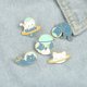 thumbnail image 4 of Bonitos broches de esmalte, animales de dibujos animados, varios diseños novedosos, broches para mochilas, insignias, sombreros, bolsos, alfileres de solapa, accesorios para mujeres, niñas, niños, 4 of 5