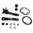 thumbnail image 1 of Juego de bielas huecas para bicicleta, pedalier de 32 dientes, plato estrecho y ancho de 32 a 34 dientes, placa protectora para bicicleta de montaña y carretera, 1 of 14