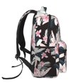 thumbnail image 3 of Fotbe Orchids Flowers Pattern Casual Backpack for School, Travel, and Outdoor Activities - Durable, Lightweight, and Comfortable, 3 of 5