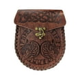 thumbnail image 1 of Bolsa de cinturón Medieval de cuero PU, bolsa de almacenamiento, accesorios, monedero hecho a mano de estilo para disfraz de pirata, Cosplay, , Gurteltasche A Yinane Bolsa de almacenamiento, 1 of 7