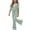 Green, variant on Girls Summer Outfit Sets, Short Sleeve Gifts Casual Kids' Casual Clothing Sets Purple Size 7-8