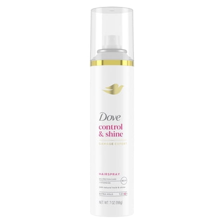 Dove Extra Hold Styling Hairspray for Long-Lasting  Hold & Shine Control & Shine Provides 24H Natural Hold & Shine  7 oz