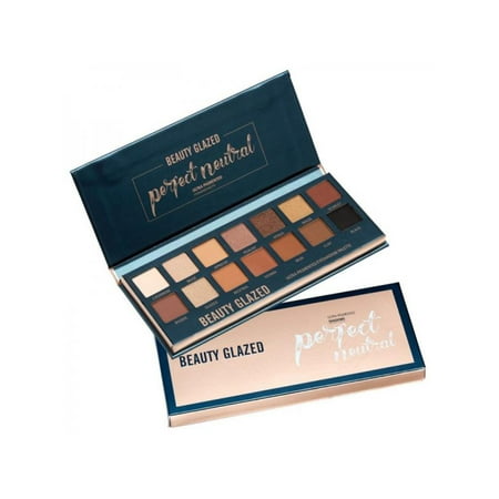 14 Colors Shimmer and Matte Eyeshadow Palette Long Lasting Eyeshadow Palette Smokey Makeup (Best Smokey Eyeshadow Palette)