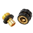 thumbnail image 5 of Pengug Garden Water Hose Quick Connect Fittings Faucet Adapter Disconnect RV Fits 3/4", 5 of 12