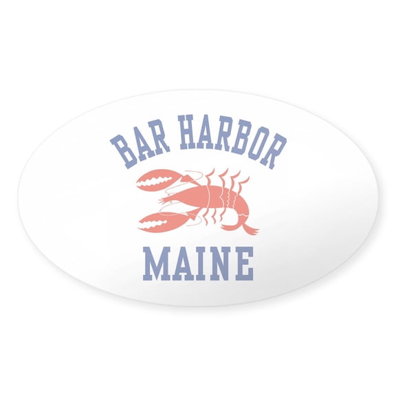 CafePress - Bar Harbor Maine Oval Sticker - Sticker (Oval)