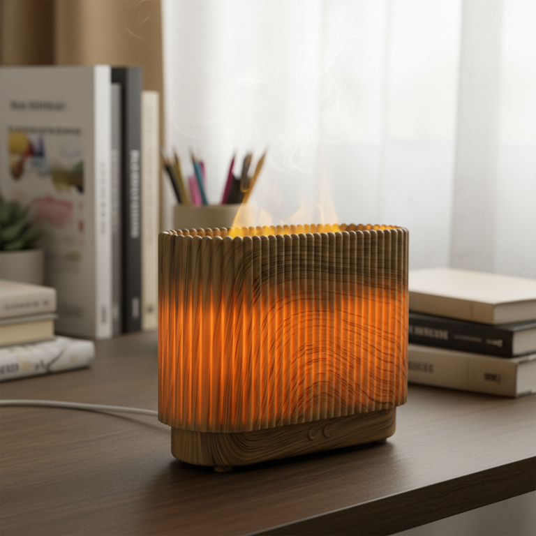 Better Homes & Gardens Ultrasonic Cool Mist Diffuser, Slim Ribbed