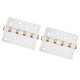 thumbnail image 2 of Bisagras de puerta de madera ranuradas, bisagra de acero inoxidable, piezas de Hardware para muebles, 2 uds. VoborMX herramienta, 2 of 8
