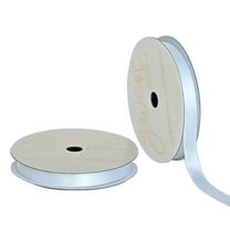 Gwen Studios 3/8" White Satin Ribbon, 7 Yards
